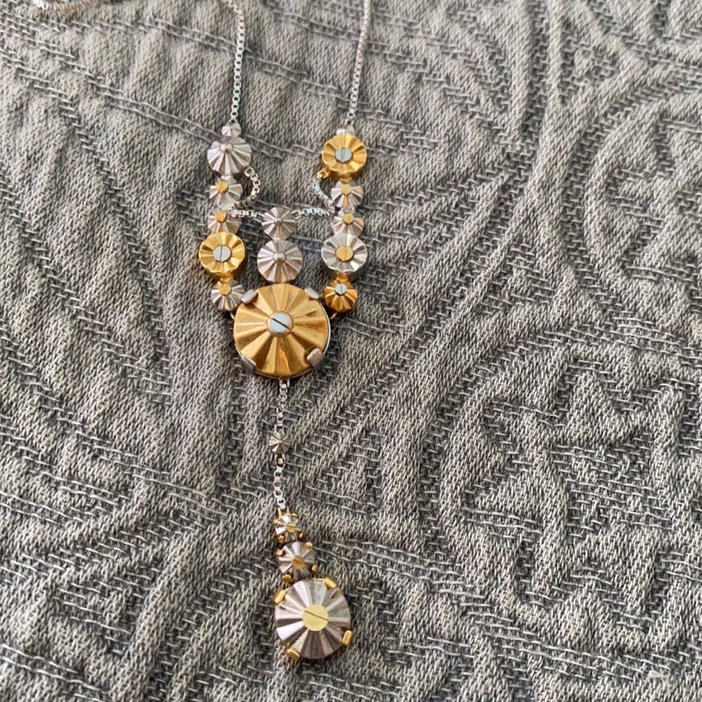 Coach daisy Rivera drop necklace - Picture 2 of 3